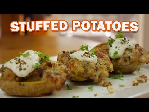 Video: Hoe Maak Je Met Champignons Gevulde Aardappelen?