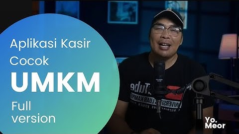 Rekomendasi aplikasi kasir mendukung UMKM full version || KASIR UMKM usaha jadi mudah