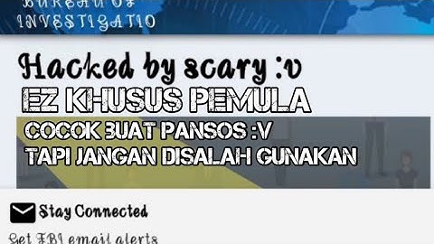 Deface Method Fake poc (javascript)