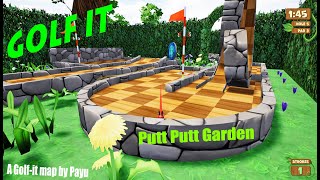 Golf it  Putt putt garden (a golfit map by Payu) #golfit #holeinone