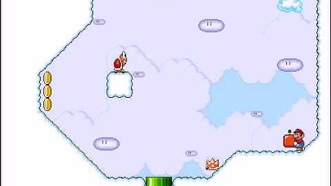 SMBX custom failed level:Bubbly Clouds