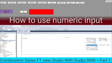 Numerieke invoer gebruiken || Numerieke invoer || FactoryTalk View Studio SE | Studio 5000 Logix ...