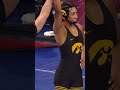 Olympic silver medalist Kennedy Blades (160) secured a fall in the R16 at NCAAs.