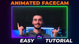 ANIMATED Gradient Webcam Overlay Tutorial | After Effects | Motion Graphics | Free Template