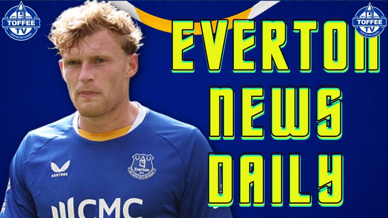 Thumbnail for Jarrad Branthwaite Receives England Call Up! | Everton News Daily