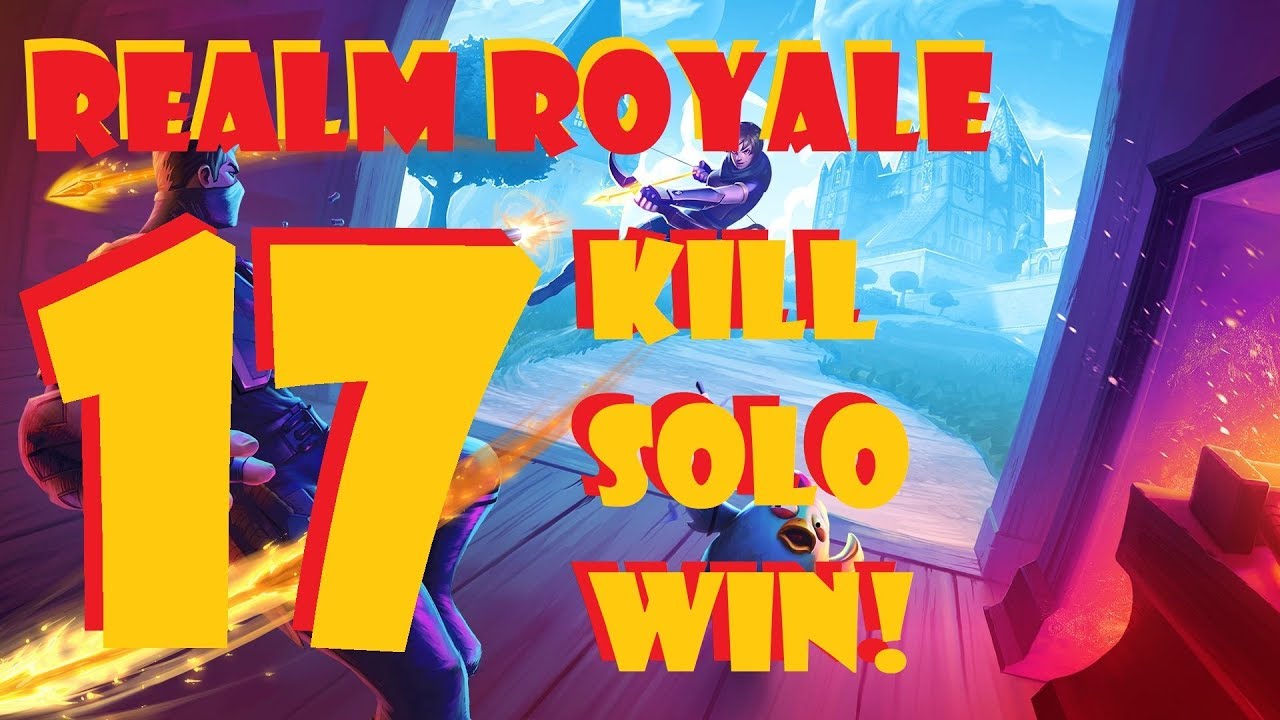 Realm Royale 17 KILL ASSASSIN SOLO WIN (No Shredder Needed) - YouTube