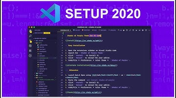 Visual Studio Code. Mi Configuración de extensiones 2020