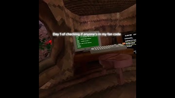 Day 1 of checking if anyone’s in my fan code