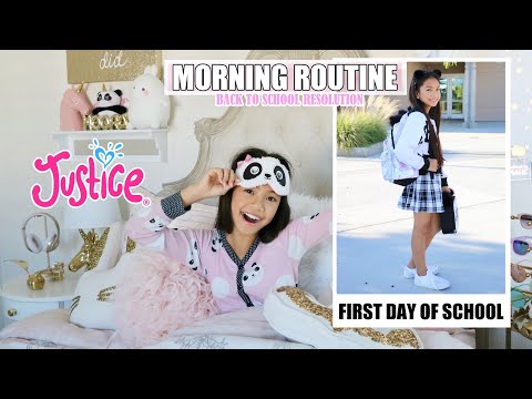 FIRST DAY OF SCHOOL MORNING ROUTINE & RESOLUTION