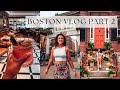 Boston Vlog Part 2: Chinatown, visiting Fenway Park & Boston in the fall