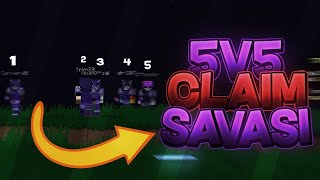 5V5 CLAİM SAVAŞI ! Sonoyuncu Titanyum PVP #87 -minecraft sonoyuncu