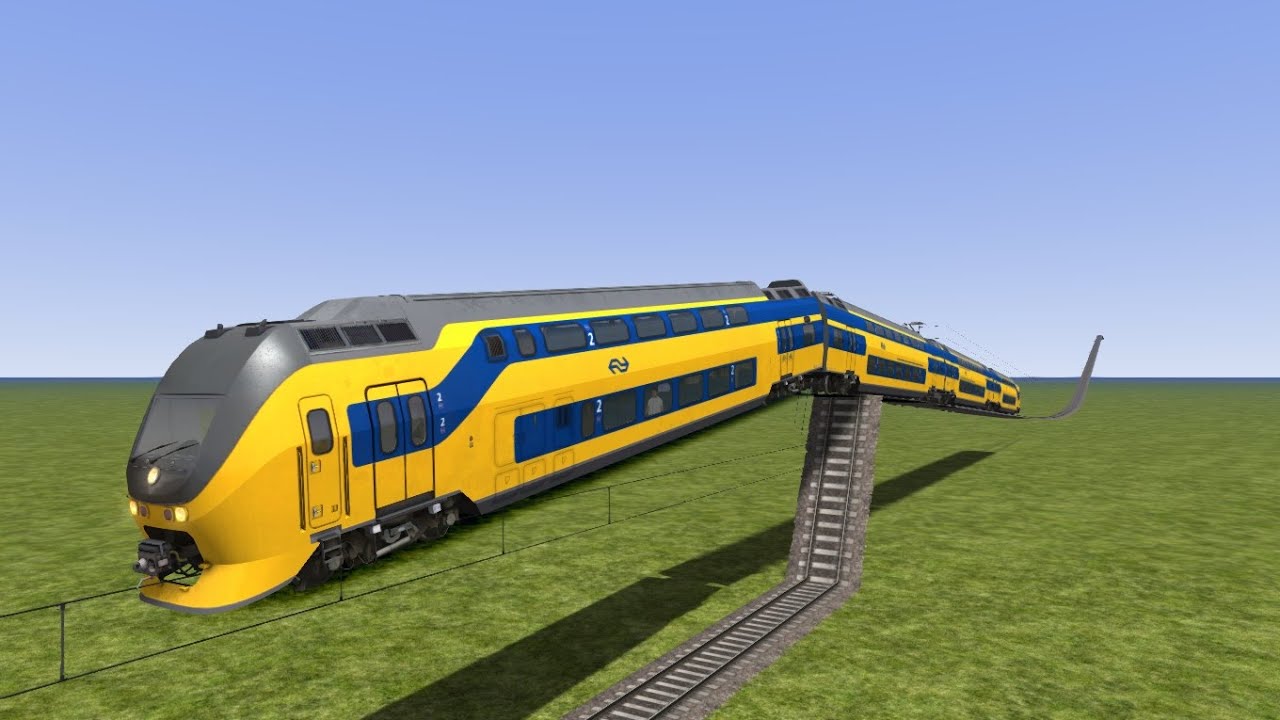 TREINSCHANSSPRINGEN! - Test the Physics #1 (Train Simulator 2020)