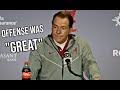 Nick Saban said, &quot;The offense was GREAT today.&quot; after the first Alabama football scrimmage #RollTide