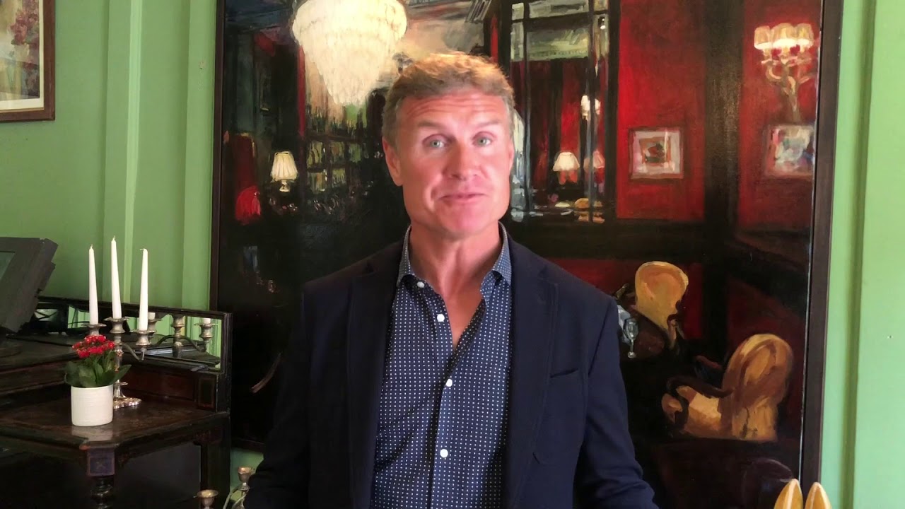 David Coulthard at the London Sporting Club