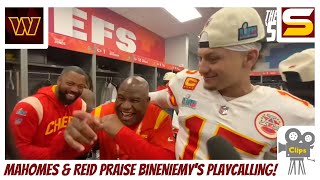 OC Eric Bieniemy's PlayCalling Gets PRAISE From Pat Mahomes & Andy Reid! He's One of The Greatest!