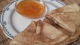 The recipe for pancakes on mineral water | Книга Рецептов
