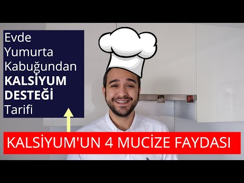 Video: DIY yemek - yumurta kabuğu tozu