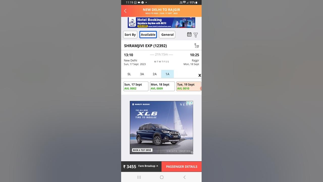 how to book train ticket online using divyang concession cart very