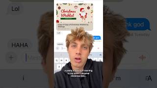 reacting to my sister’s unrealistic christmas list… @N@NicoletteDurazzosheadurazzo #christmaslist
