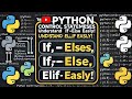 Learn Decision Making Easily | Python Control Statements - Master IF, IF-ELSE, ELIF Easily!