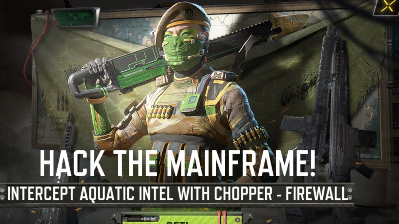 HACK THE MAINFRAME! INTERCEPT AQUATIC INTEL WITH CHOPPER-FIREWALL 