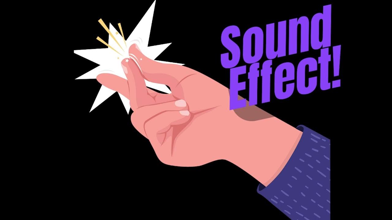 OH SNAP! Finger Snapping Sound Effect for Video Editing Aficionados freesounds YouTube