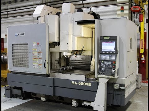 OKUMA MA-650VB CNC VERTICAL MACHINING CENTER