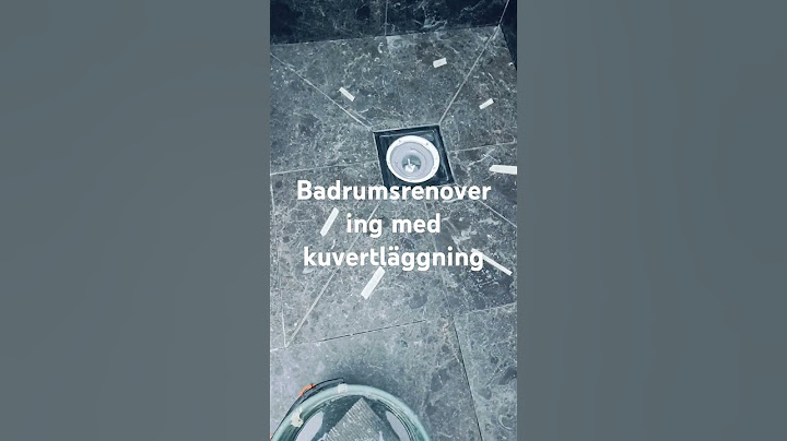 Badrum med fall
