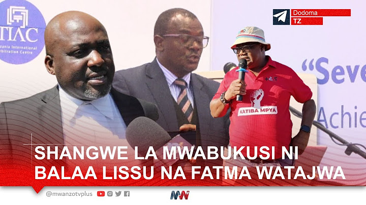 SHANGWE LA MWABUKUSI NI BALAA | KUPIGWA RISASI LISSU KWATAJWA | KAKA YAKE LISSU AMTWANGA SWALI