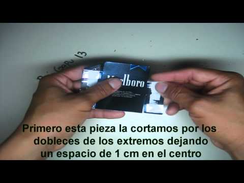 Video: Cómo Hacer Un Avión Con Un Paquete De Cigarrillos