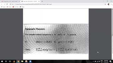 SAITM B.TECH ETCE SEM 6 DIGITAL SIGNAL PROCESSING UNIT 1 LECTURE 16