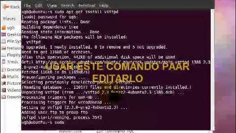 Configurar Ubuntu para servidor DHCP, DNS, FTP y APACHE