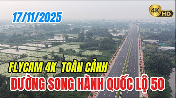 Cận cảnh đường song hành quốc lộ 50: Đ0 Chuẩn Bị Thông Xe Toàn Tuyến- NHÀ THẦU TĂNG TỐC THI CÔNG