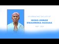 Celebration of the life of mama annah kwamboka mayaka