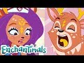 Enchantimals Россия 💜Желтый язык! слизистый язык! 😱 Детские мультфильмы | Веселые видео для детей