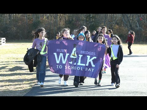 D'Ippolito Elementary School's "Ruby Bridges Walk to School Day" | November 14th, 2023