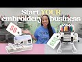 How to start your embroidery business from home in 2024