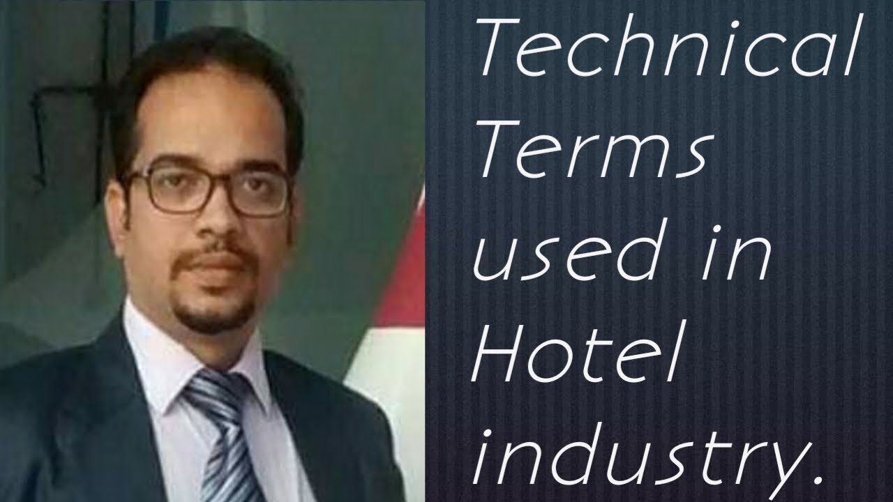 Technical Terms Used In Hospitality Industries YouTube Technical Terms Used In Hospitality Industries YouTube
