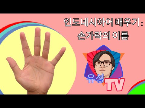 인도네시아어 단어 배우기 1 : 손가락의 이름 (Jari Tangan)