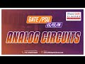 GATE 2017 EC Analog Circuit Q&A | Electronics & Communication