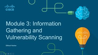 Ethical Hacker Module 3b Information Gathering and Vulnerability Scanning