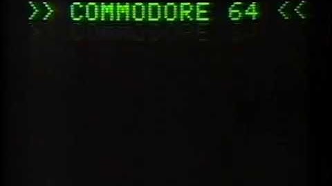 Commodore 64 Computers 1984 TV commercial