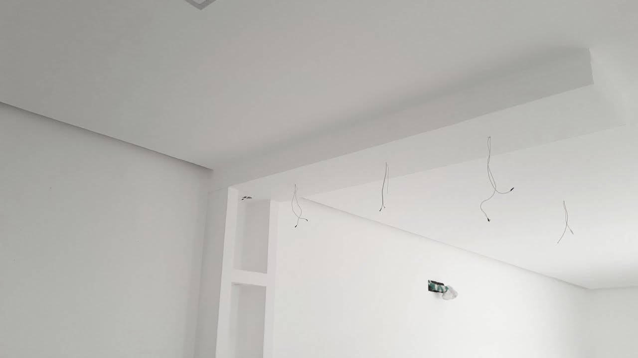 🔴Emassando Moldura e Sanca de Gesso Sem Complicação!