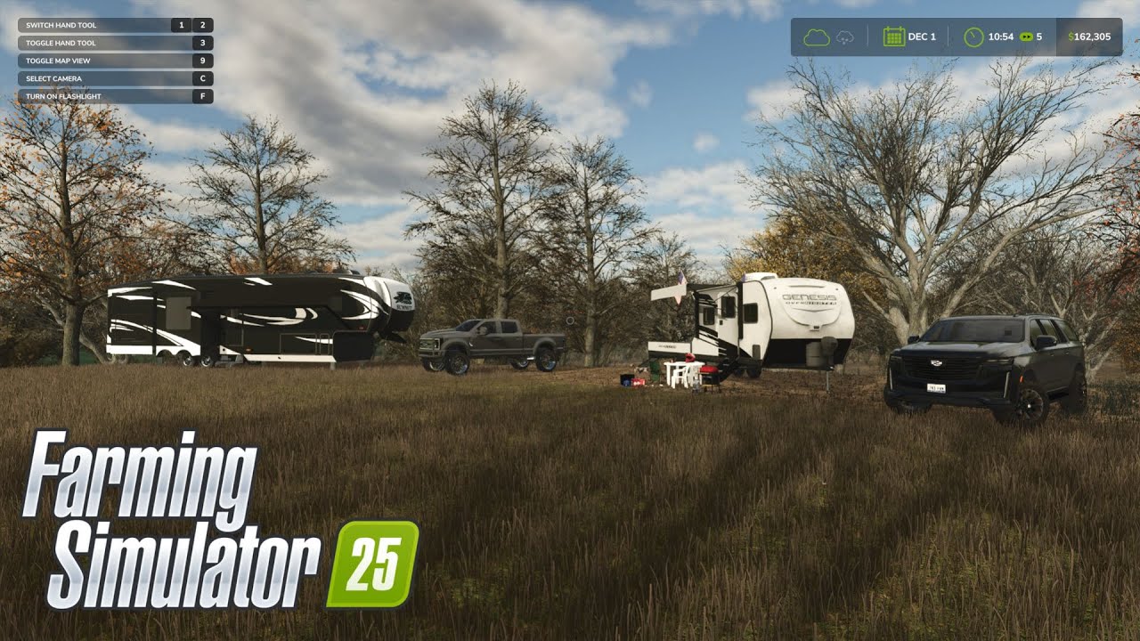 Winter Camping In Fs25