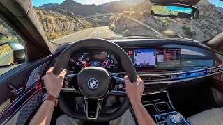 2023 BMW i7 xDrive60 - POV First Drive (Binaural Audio)