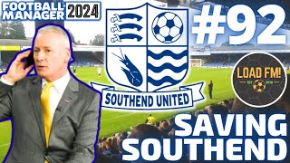 FM24 | Saving Southend | EPISODE 92 - SURPRISE DEADLINE DAY OFFERS? | Football Manager 2024