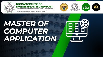 Department of Master of Computer Application (MCA) | ( DCET )