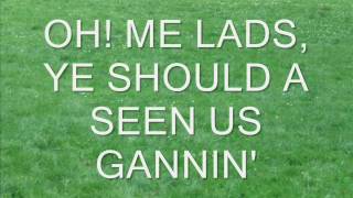 THE BLAYDON RACES - A 19TH CENTURY GEORDIE FOLK SONG