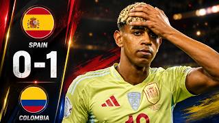 Spain vs Colombia 0 1 All Goals & ExtendedHighli 2026