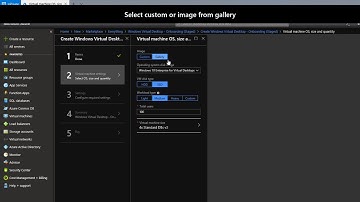 Windows Virtual Desktop deployment in Azure